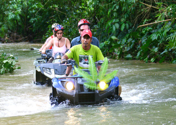 ATV Bike + Hanuman Zipline