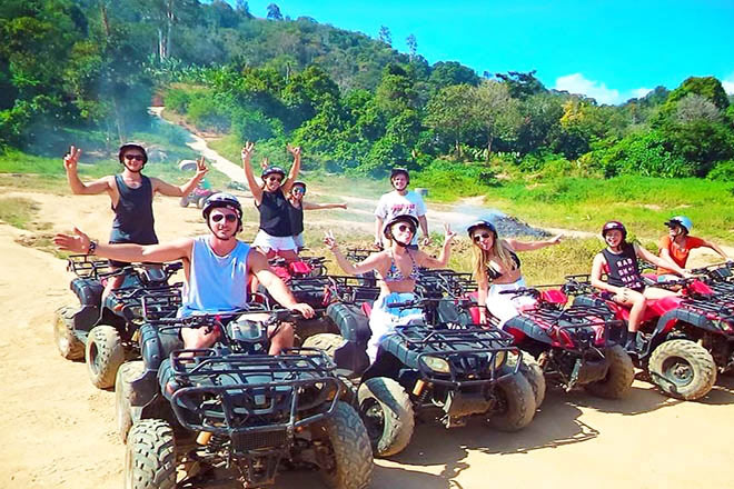 ATV Bike + Hanuman Zipline